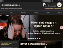 Tablet Screenshot of lasinenlapsuus.fi